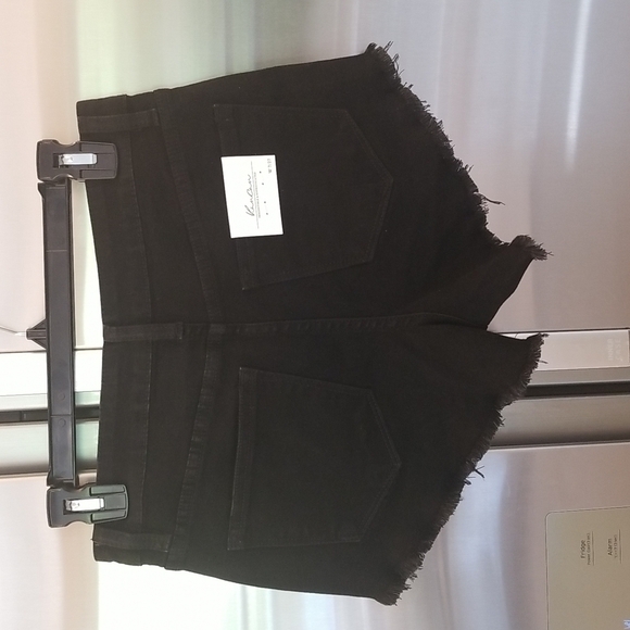 💕KANCAN💕 Estilo Frayed Hem Denim Shorts 27 NWT - Picture 4 of 11